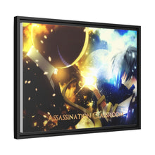 Load image into Gallery viewer, Nagisa Shiota VS Koro-sensei Canvas Framed Art Print
