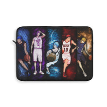 Load image into Gallery viewer, Kuroko&#39;s Basketball Tetsuya Kuroko, Daiki Aomine, Atsushi Murasakibara Laptop Sleeve
