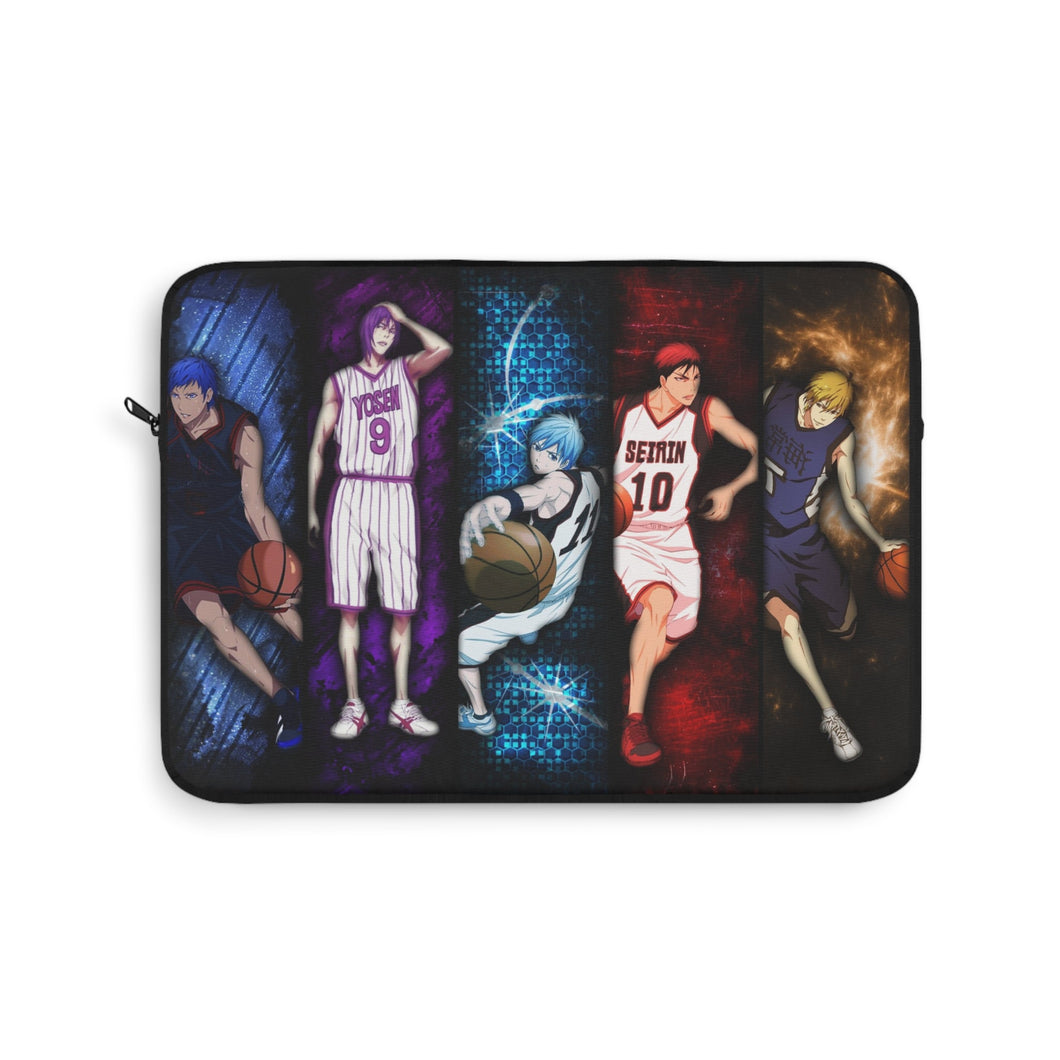 Kuroko's Basketball Tetsuya Kuroko, Daiki Aomine, Atsushi Murasakibara Laptop Sleeve