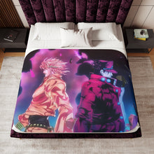 Load image into Gallery viewer, Anime Jojo&#39;s Bizarre Adventure Sherpa Blanket
