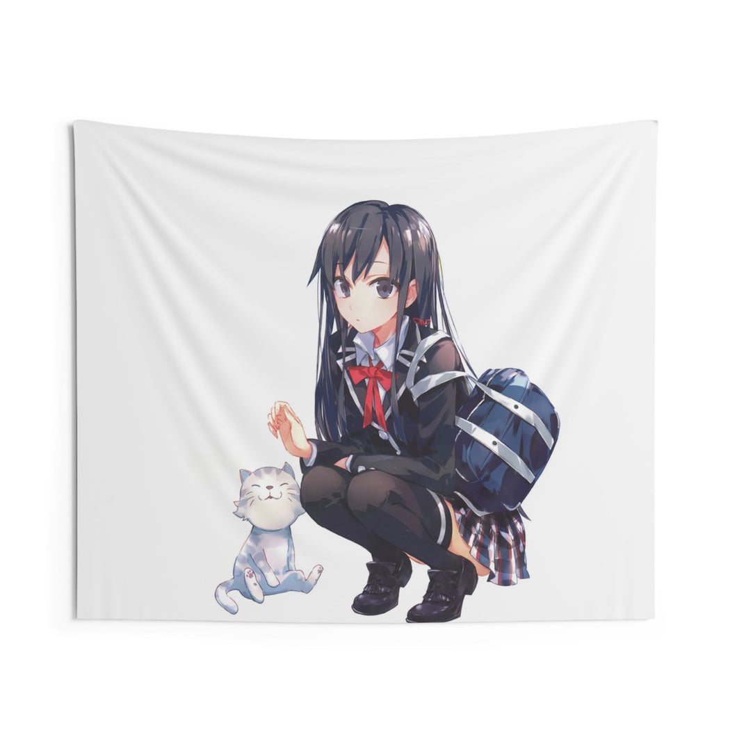 My Teen Romantic Comedy SNAFU Yukino Yukinoshita Indoor Wall Tapestry