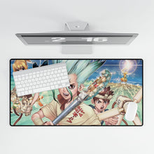 Load image into Gallery viewer, Dr Stone Stone Wars Mouse Pad (Desk Mat)
