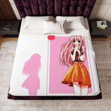 Load image into Gallery viewer, Anime Elfen Liedr Sherpa Blanket
