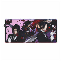 Load image into Gallery viewer, Black Butler RGB LED Mouse Pad (Desk Mat)
