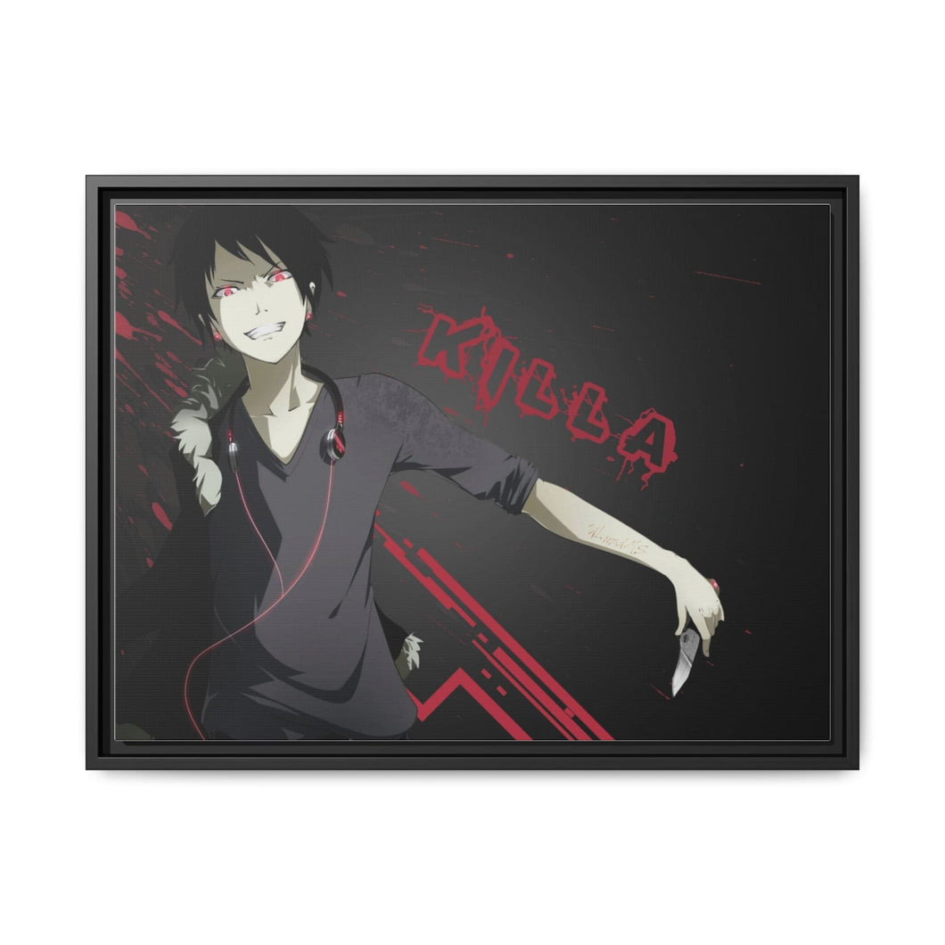Durarara!! Izaya Orihara Canvas Framed Art Print