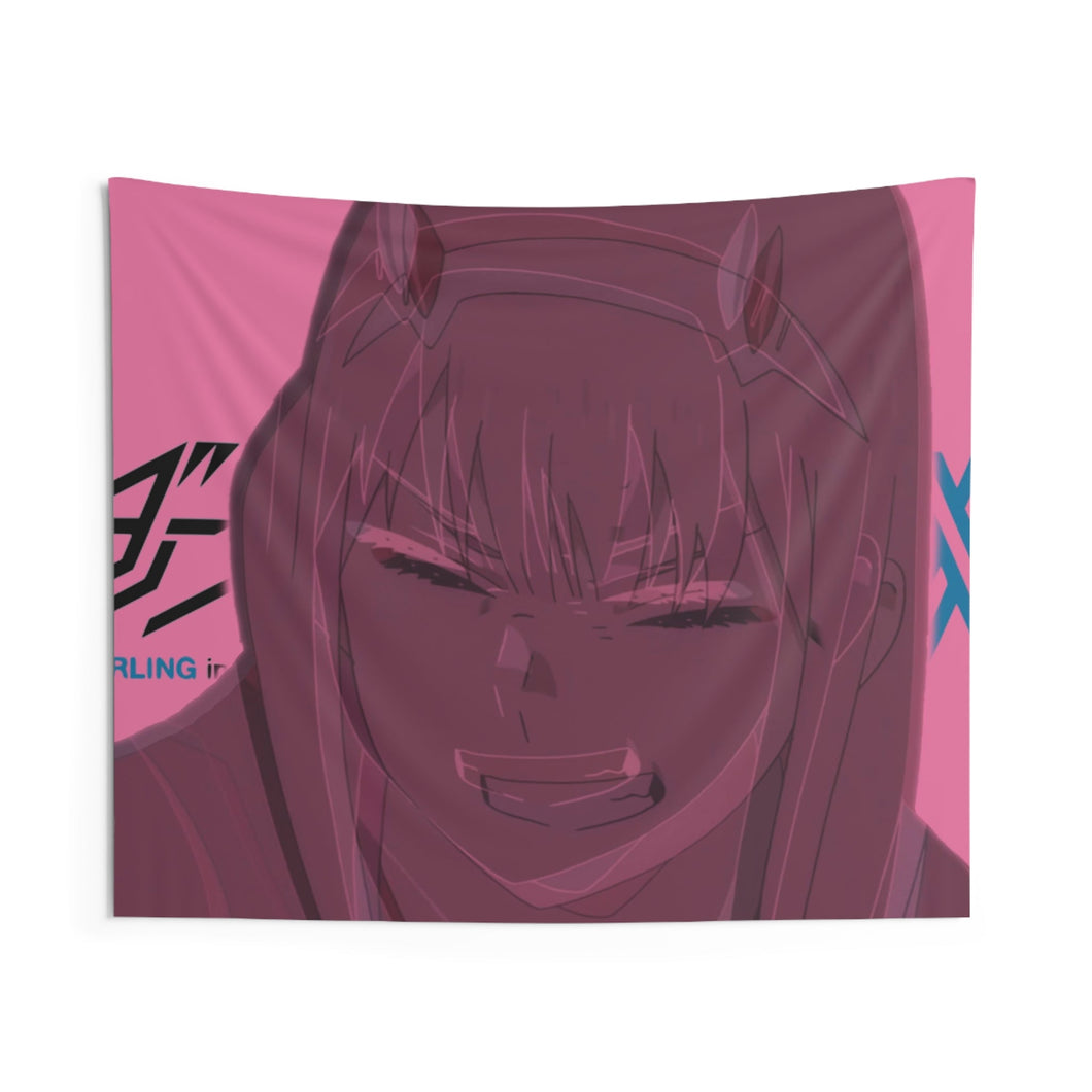 Zero Two (Darling in the FranXX) Indoor Wall Tapestry