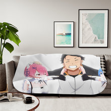 Load image into Gallery viewer, Anime Re:ZERO -Starting Life in Another World- Sherpa Blanket
