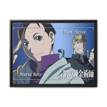 Load image into Gallery viewer, Anime FullMetal Alchemistr Canvas Framed Art Print
