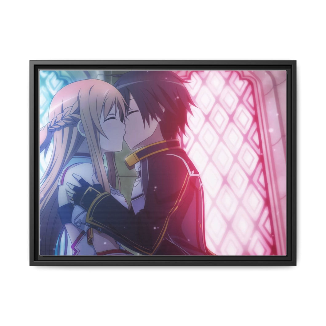Anime Sword Art Online Canvas Framed Art Print