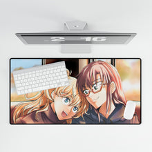 Load image into Gallery viewer, Mari Makinami Illustrious &amp; Asuka Langley Sohryu Mouse Pad (Desk Mat)
