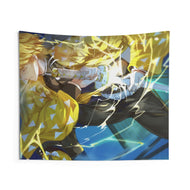 Demon Slayer: Kimetsu no Yaiba Zenitsu Agatsuma Indoor Wall Tapestry