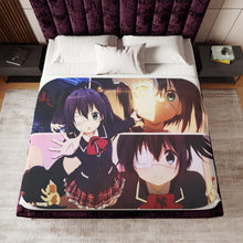 Load image into Gallery viewer, Love, Chunibyo &amp; Other Delusions Rikka Takanashi Sherpa Blanket
