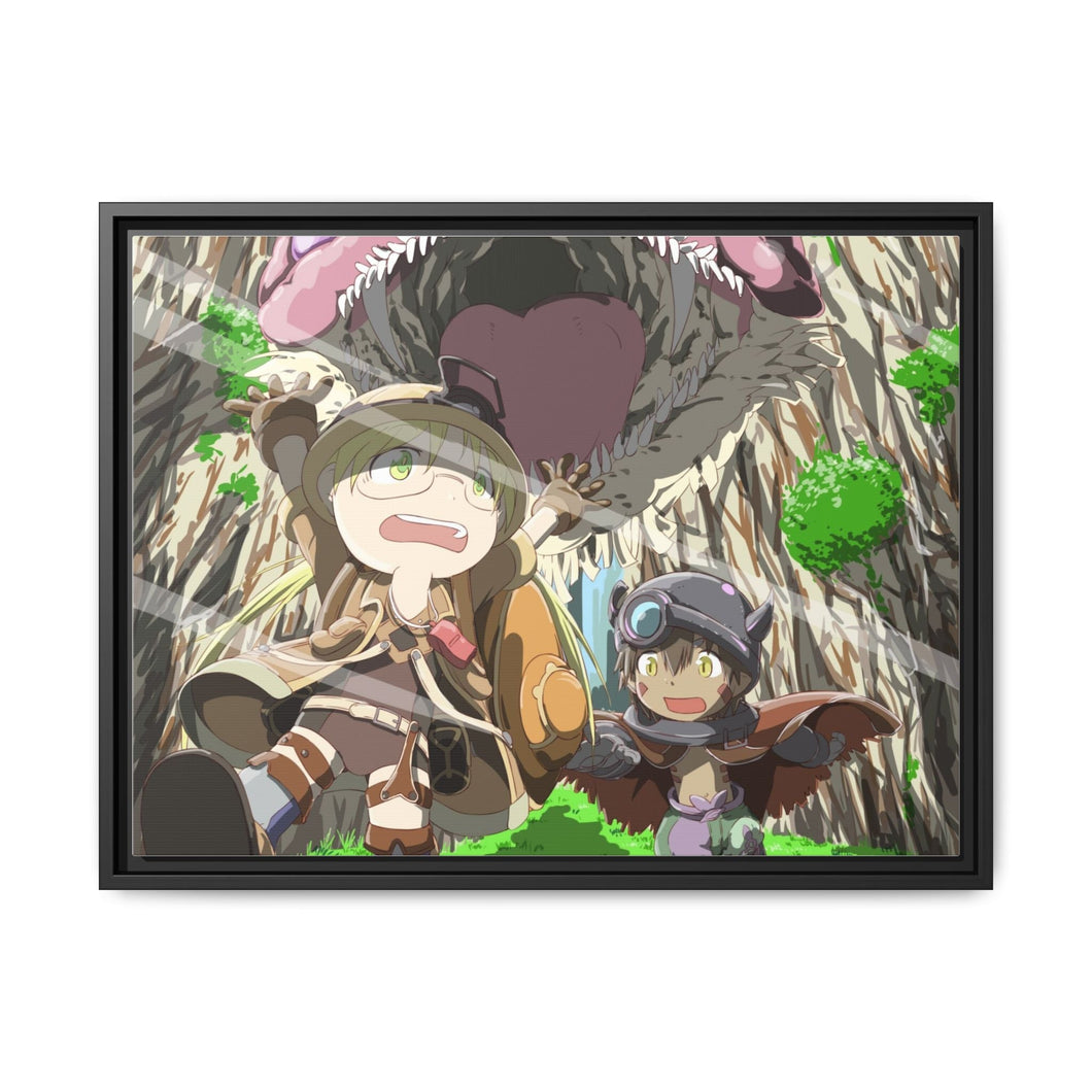 Anime Made In Abyss Canvas Framed Art Print