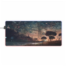 Load image into Gallery viewer, Anime Landscape RGB LED Mouse Pad (Desk Mat)
