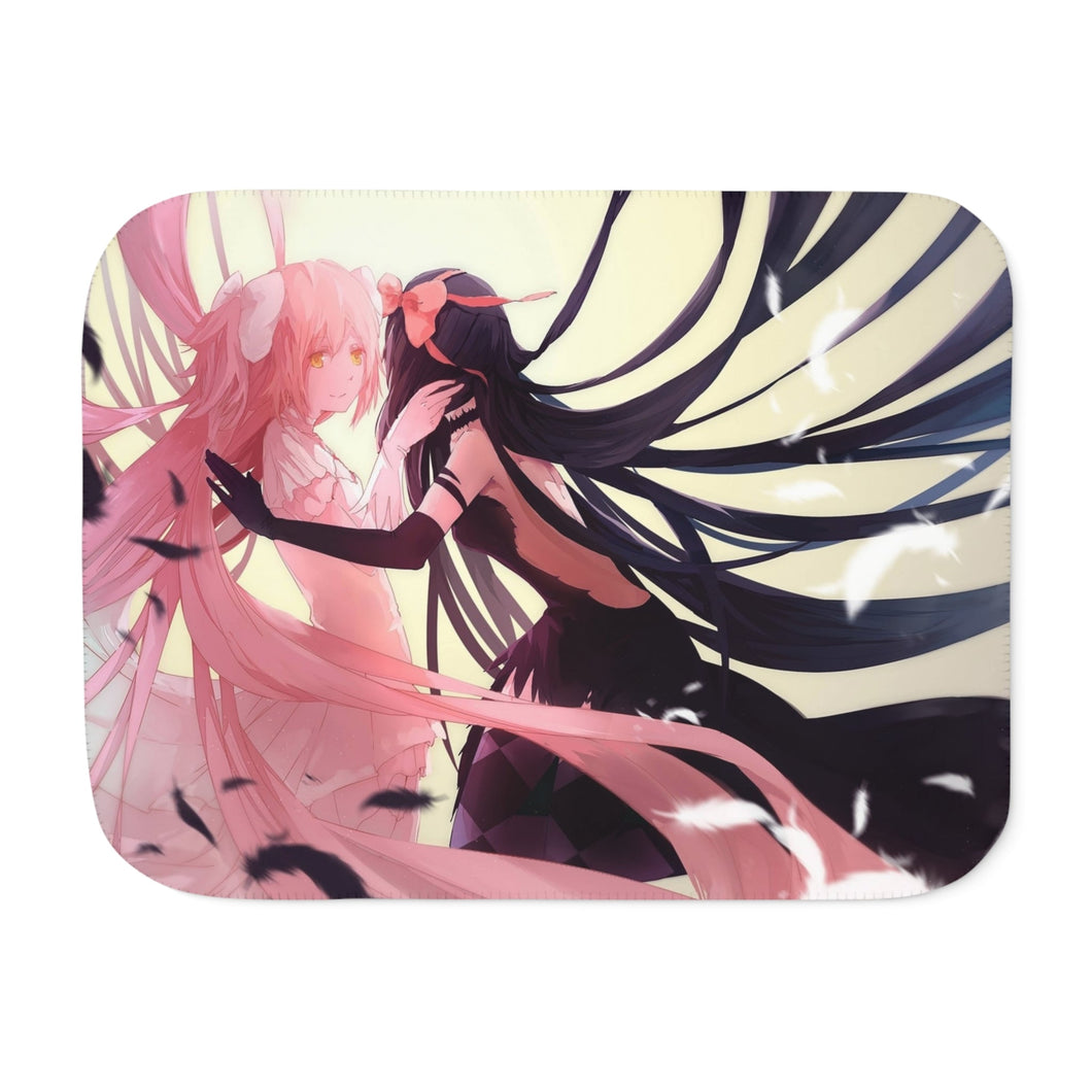 Anime Puella Magi Madoka Magica Sherpa Blanket