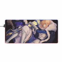Load image into Gallery viewer, Artoria Pendragon RGB LED Mouse Pad (Desk Mat)

