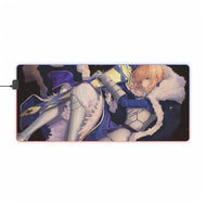 Artoria Pendragon RGB LED Mouse Pad (Desk Mat)
