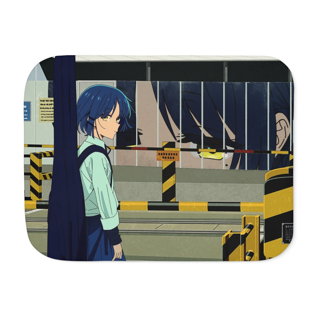 Bocchi the Rock Sherpa Blanket