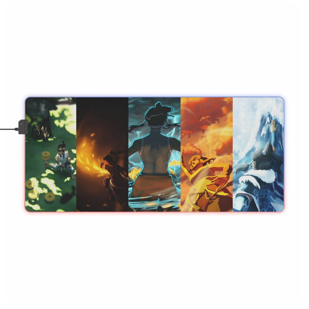 Avatar: The Legend Of Korra RGB LED Mouse Pad (Desk Mat)
