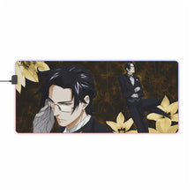 Load image into Gallery viewer, Black Butler RGB LED Mouse Pad (Desk Mat)
