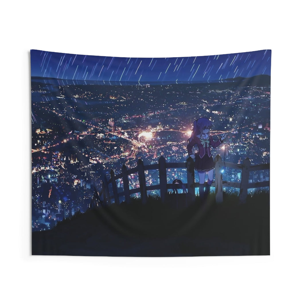 Nao Tomori city the back Indoor Wall Tapestry