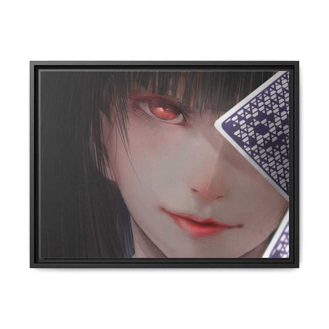 Yumeko Jabami Canvas Framed Art Print