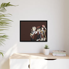 Load image into Gallery viewer, Atsushi - Ranpo - Dazai | Bungou Stray Dogs Canvas Framed Art Print
