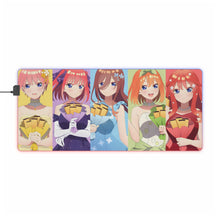 Load image into Gallery viewer, The Quintessential Quintuplets RGB LED Mouse Pad (Desk Mat)
