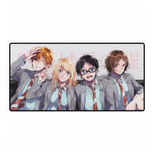 Load image into Gallery viewer, Anime Your Lie in April Mouse Pad (Desk Mat)
