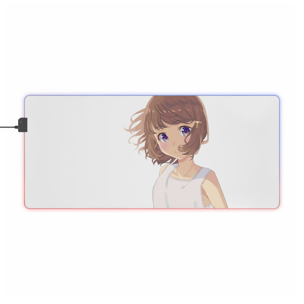 Rascal Does Not Dream of Bunny Girl Senpai RGB LED Mouse Pad (Desk Mat)