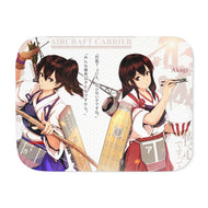 Kaga x Akagi Sherpa Blanket