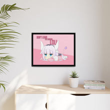 Load image into Gallery viewer, Miss Kobayashi&#39;s Dragon Maid Canvas Framed Art Print
