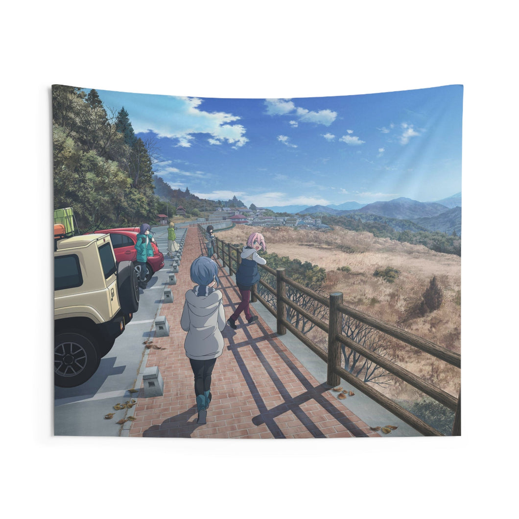 Laid-Back Camp Indoor Wall Tapestry