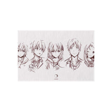 Load image into Gallery viewer, Gamers! Karen Tendou, Chiaki Hoshinomori, Aguri, Keita Amano, Tasuku Uehara Rug
