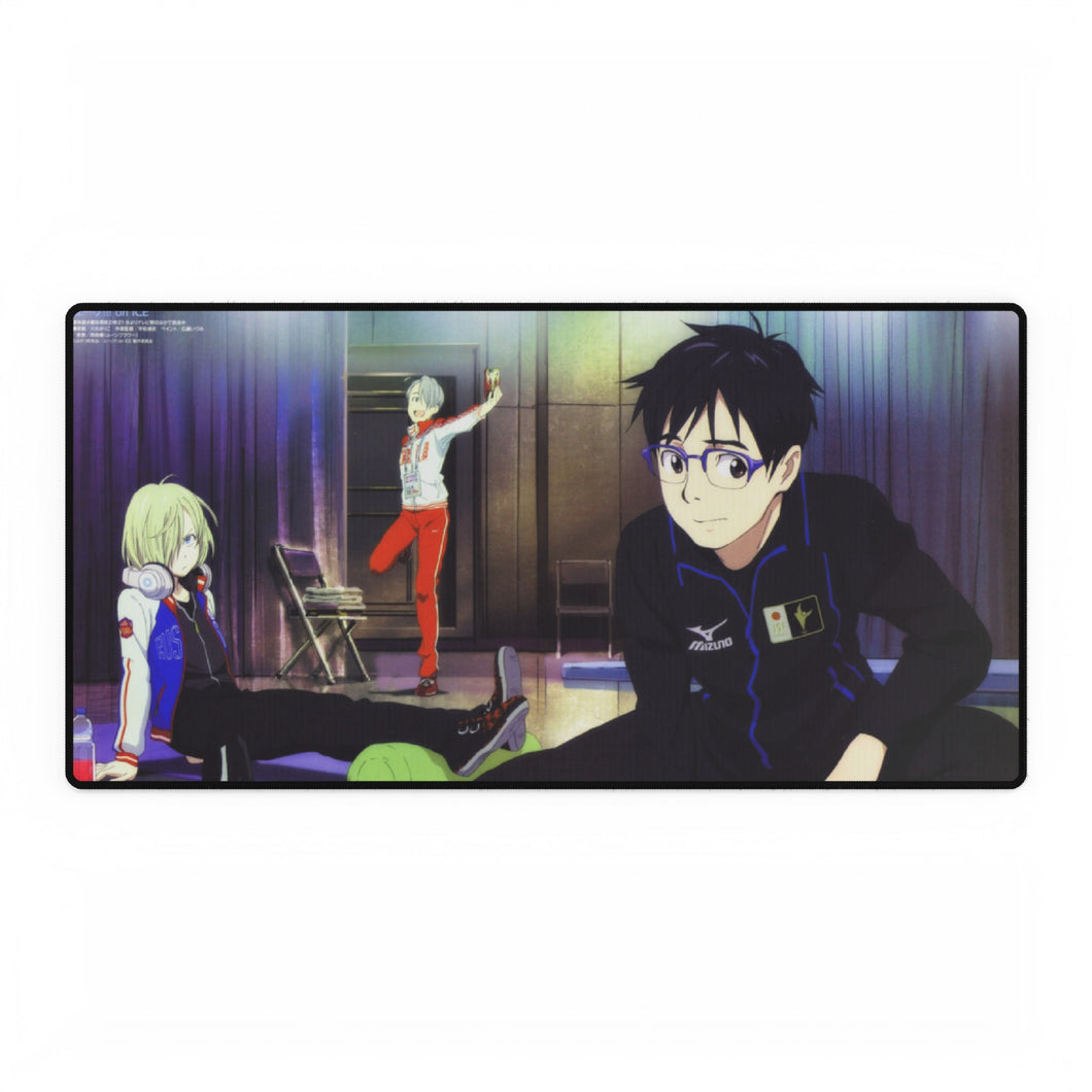 Anime Yuri!!! on Ice Mouse Pad (Desk Mat)