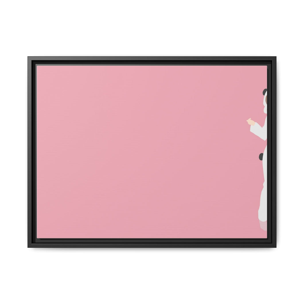 Kaede Azusagawa Canvas Framed Art Print