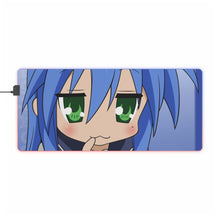 Load image into Gallery viewer, Lucky Star Konata Izumi RGB LED Mouse Pad (Desk Mat)
