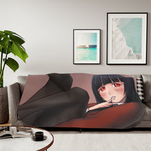 Load image into Gallery viewer, Kakegurui Yumeko Jabami Sherpa Blanket
