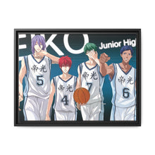 Load image into Gallery viewer, Kuroko's Basketball Tetsuya Kuroko, Daiki Aomine, Atsushi Murasakibara Canvas Framed Art Print
