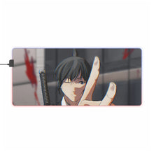Load image into Gallery viewer, Anime Chainsaw Man RGB LED Mouse Pad (Desk Mat)

