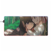 Load image into Gallery viewer, Lycoris Recoil Takina Inoue, Chisato Nishikigi RGB LED Mouse Pad (Desk Mat)
