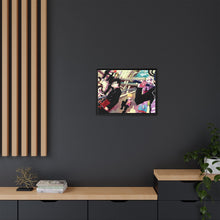 Load image into Gallery viewer, Blue Exorcist Rin Okumura, Yukio Okumura, Kuro, Shiemi Moriyama Canvas Framed Art Print
