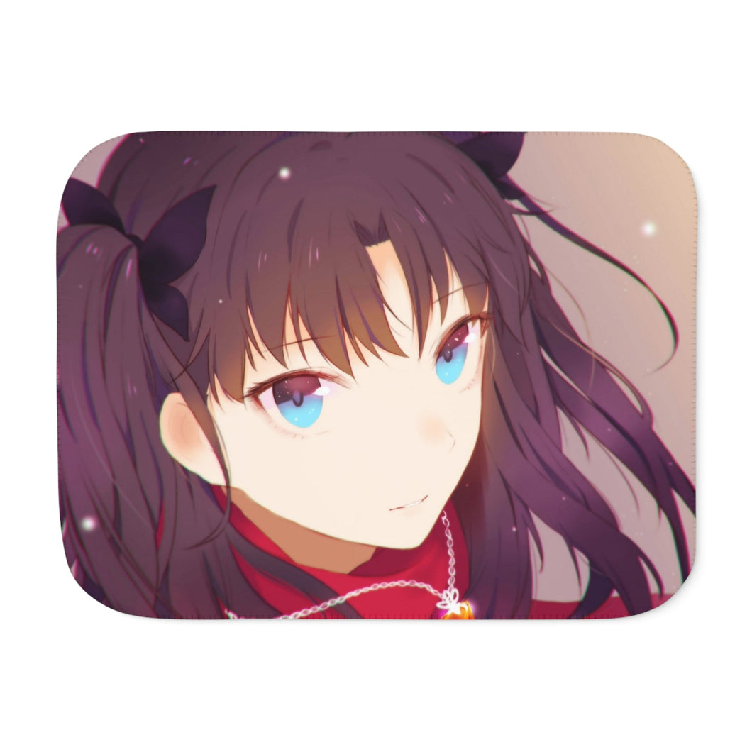 Rin Tohsaka Sherpa Blanket