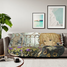 Load image into Gallery viewer, Anime Violet Evergarden Sherpa Blanket
