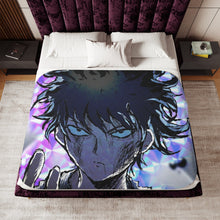 Load image into Gallery viewer, Mob Psycho 100 Shigeo Kageyama Sherpa Blanket

