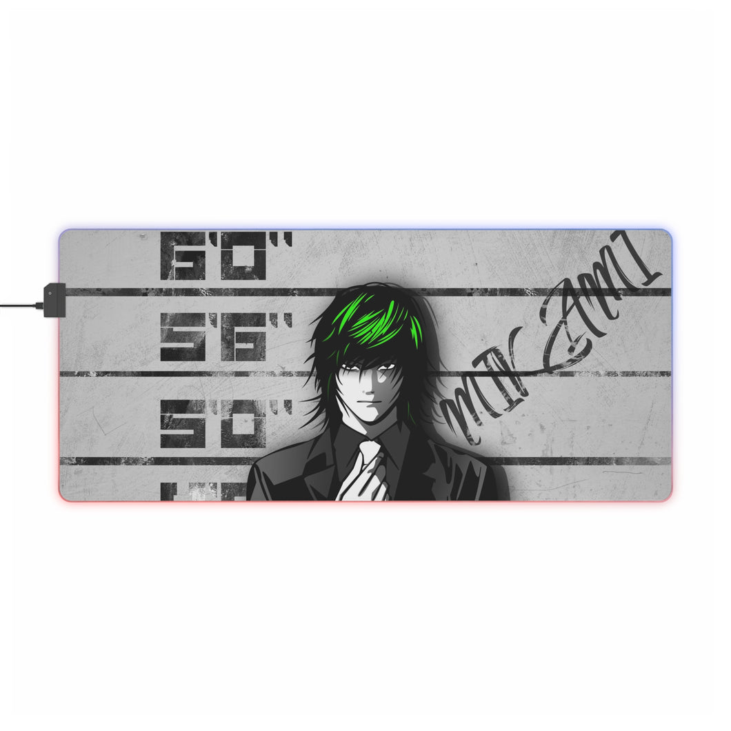 Death Note Teru Mikami RGB LED Mouse Pad (Desk Mat)