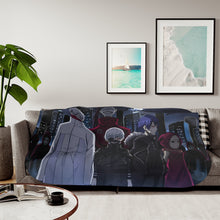 Load image into Gallery viewer, Tokyo Ghoul Ken Kaneki, Eto Yoshimura, Ayato Kirishima Sherpa Blanket
