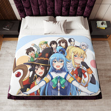 Load image into Gallery viewer, KonoSuba - God’s blessing on this wonderful world!! Sherpa Blanket
