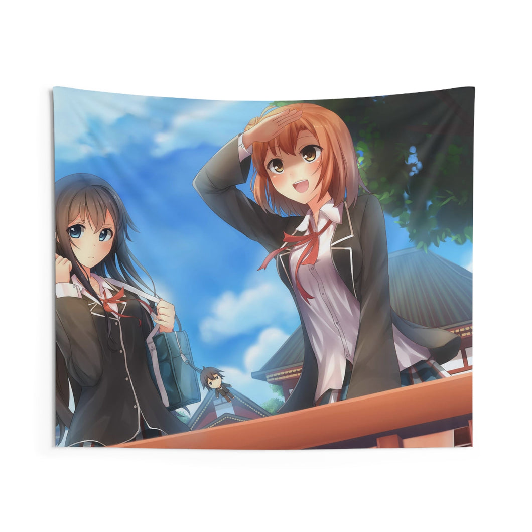My Teen Romantic Comedy SNAFU Yukino Yukinoshita, Yui Yuigahama Indoor Wall Tapestry