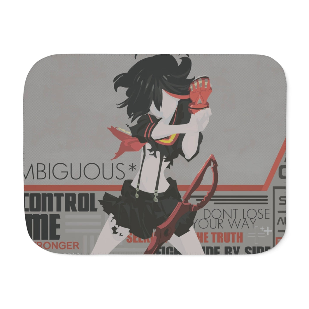 Anime Kill La Kill Sherpa Blanket